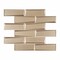 Andova Tiles SAMPLE-Daazen Borealis 2 in. x 6 in. Glass Mosaic Wall Tile SAM-ANDDAA972 - alternate 4